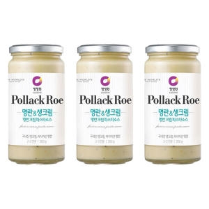 대상 청정원 명란크림 파스타 소스 350g (3개)