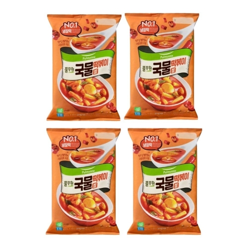풀무원 쌀 국물 떡볶이 423.5g (4개)_이미지