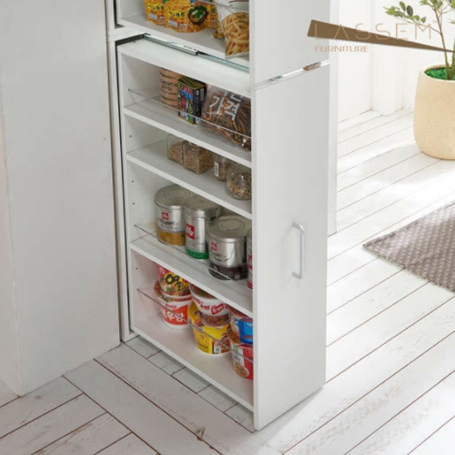 아이홈가구 라샘 사비나 슬라이딩 틈새수납장 300 (87cm)