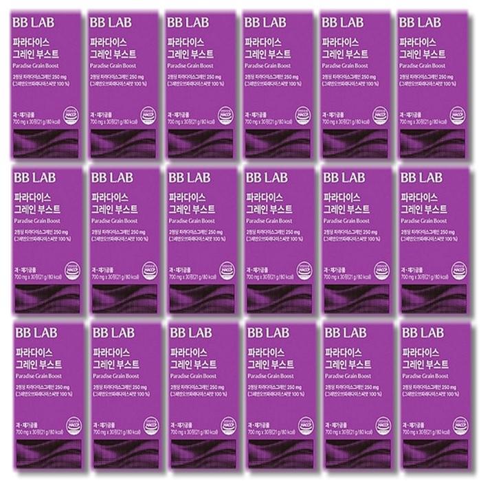비비랩 파라다이스 그레인 부스트 30정 (18개)_이미지