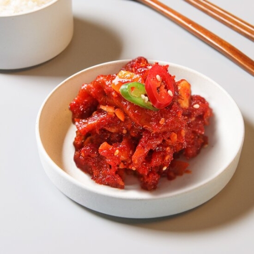 [불명] 유창원장인 속초식 명태살 77.2% 명태회무침 1kg (1개)_이미지