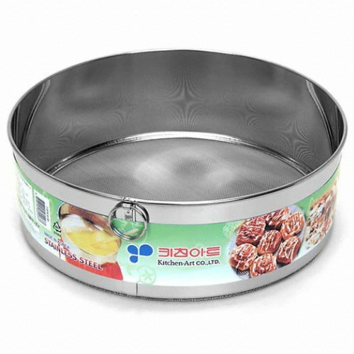 키친아트 스텐레스 채반 채망 (19cm)_이미지