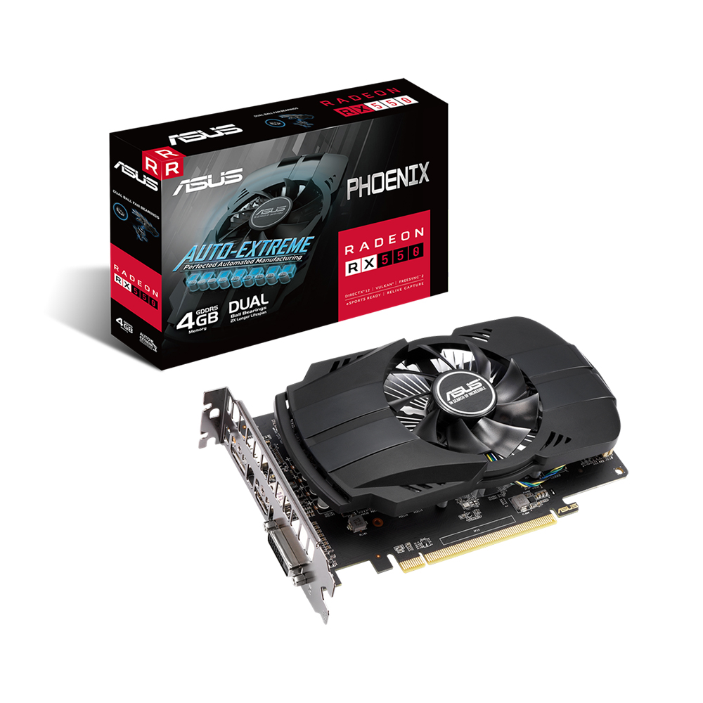 ASUS PH 라데온 RX 550 4G EVO D5 4GB 대원씨티에스_이미지