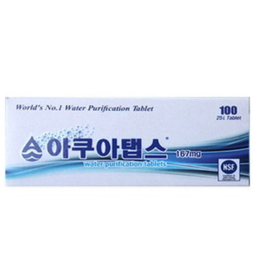 [불명] 메덴텍 아쿠아탭스 33mg 100개입 (1개)