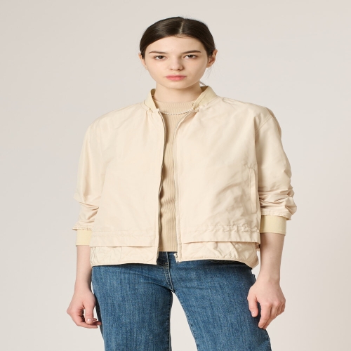 BCBG 드로우스트링 블루종 점퍼 B4S2R162