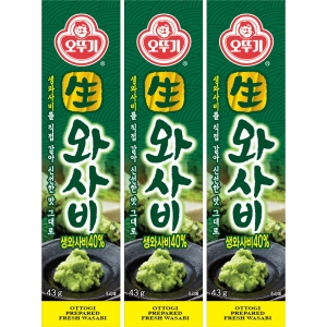  오뚜기 생와사비 43g 3개