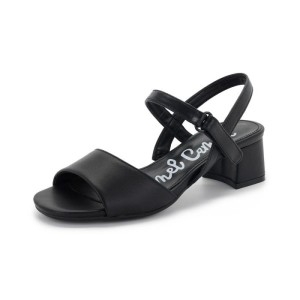 포멜카멜레 소가죽 베이직 블랙 샌들 4.5CM FIS1F1SS105Z1