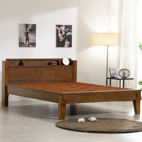 구들장 자온 선반형 흙침대 Q (황토숯볼)_이미지