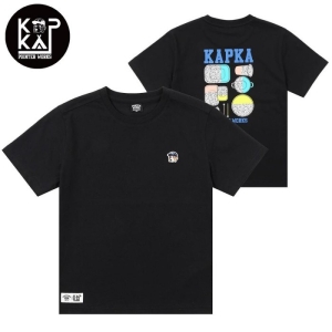 포인터웍스 캅카X포인터팝 그래픽 티셔츠 ITM34TR26M_BK