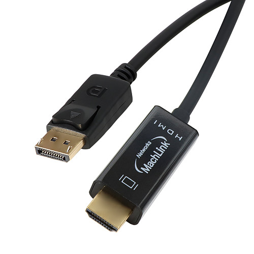 마하링크 ML-DP1H DP to HDMI 고급형 케이블 (2m, ML-DP1H2M)_이미지