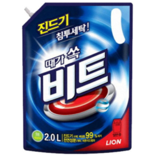 비트 진드기 침투세탁 일반용 리필 2L (6개)_이미지