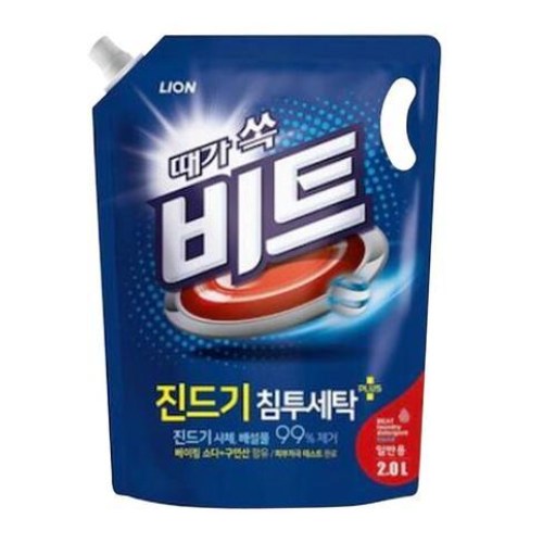 비트 진드기 침투세탁 일반용 리필 2L이미지입니다. 누르면 해당 게시물로 새창이동합니다.