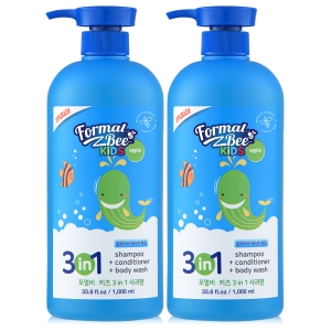 포멀비 마이키즈 3in1 올인원 클렌저 1000ml (2개)_이미지