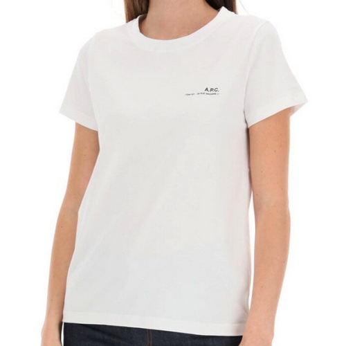 아페쎄 로고 반팔티 COEOP F26012 (AAB, 화이트)_이미지