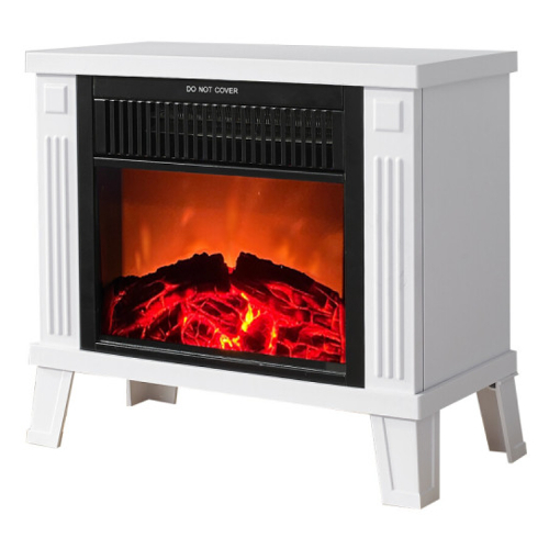 한스전자 로망Q 전기 벽난로 (화이트)_이미지