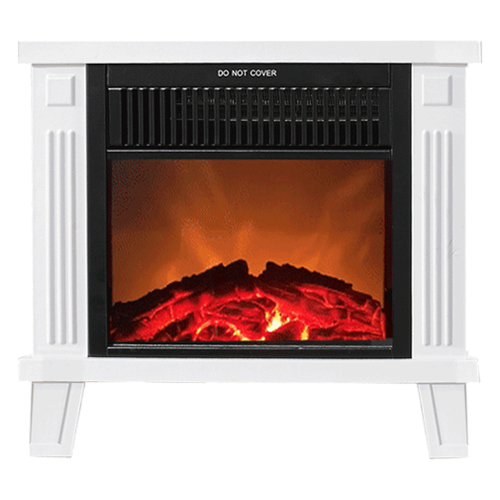 한스전자 로망Q 전기 벽난로 (화이트)_이미지
