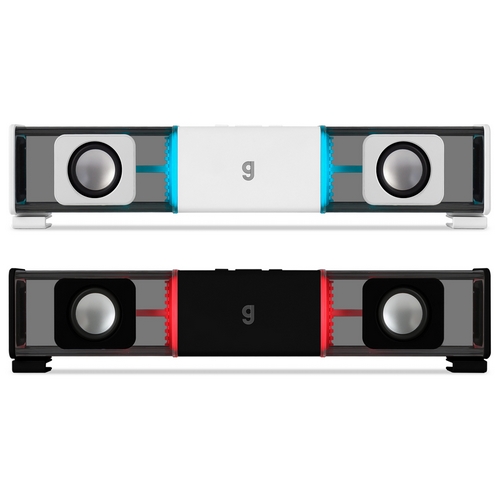 지클릭커 슈퍼히어로 G-SHOT 트랜스 RGB 페어런트 우퍼 사운드바 (정품)_이미지