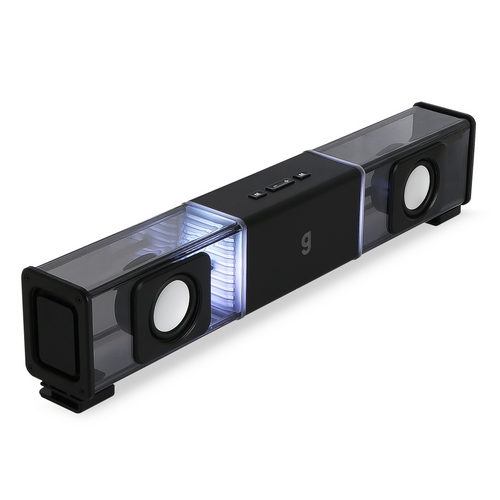 지클릭커 슈퍼히어로 G-SHOT 트랜스 RGB 페어런트 우퍼 사운드바 (정품)_이미지