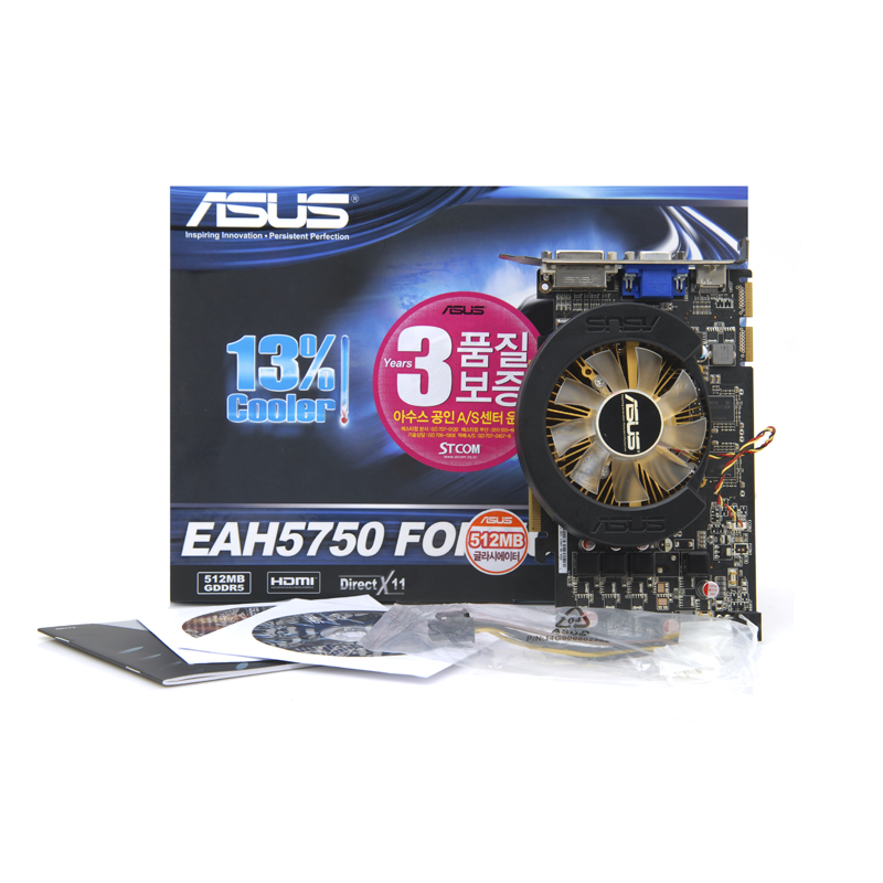 ASUS 라데온 HD 5750 EAH5750 D5 512MB 글라시에이터_이미지