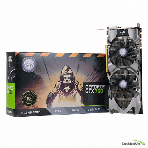 KFA² 지포스 GTX760 EX OC D5 2GB_이미지