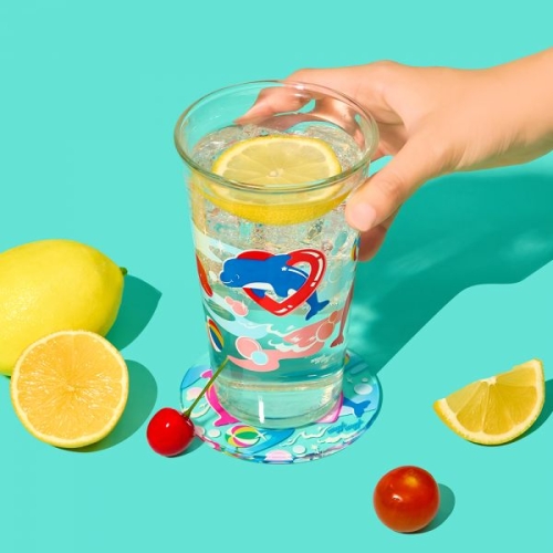 투명 글라스 유리컵 2종 2개