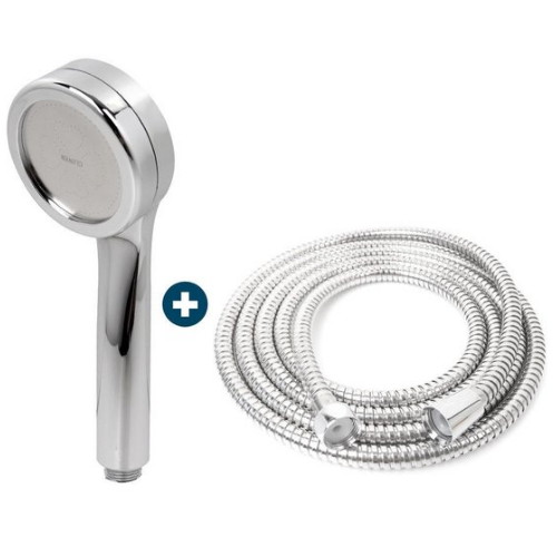 JAJU 수압 센 샤워헤드 (본체 1개 + 호스 1.5m)_이미지