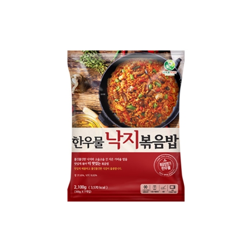한우물 낙지 볶음밥 300g (7개)