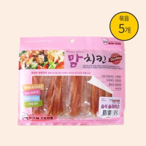 피에스코리아 맘쿡 맘치킨 습식 슬라이스 300g (5개)_이미지