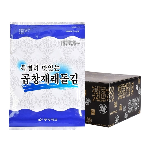 중앙맛김 보령 대천김 특별히 맛있는 곱창 재래 돌김 전장김 16봉/조미김