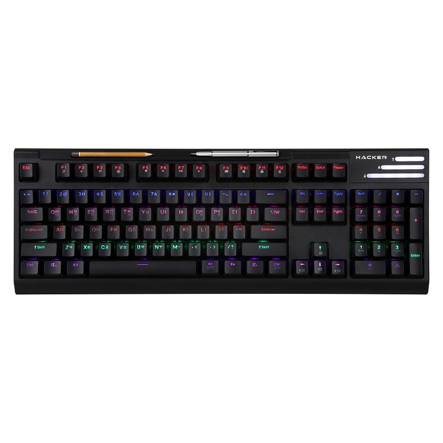앱코 HACKER K525 GTMX 축교환 게이밍 기계식 키보드 (적축)