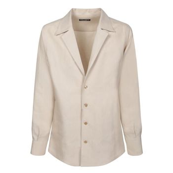 베이지 리넨 수트 자켓 128792425_이미지