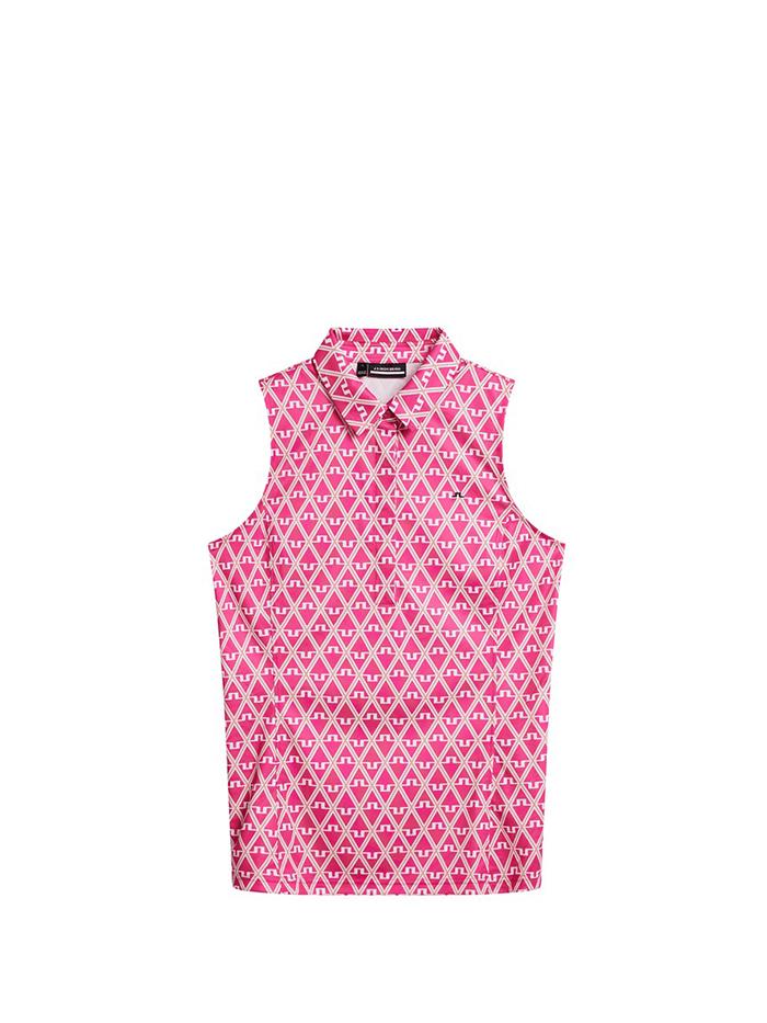 제이린드버그 데나 프린트 민소매 탑 GWJT09008-S193