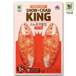 사조대림 대림선 스노우 크랩 킹 오리지널 140g (1개)_이미지