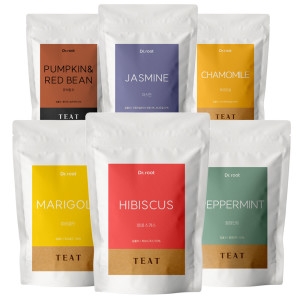 프리미엄 삼각티백 20T 허브차 캐모마일 페퍼민트 히비스커스 루이보스티 로즈힙 메리골드 라벤더 차