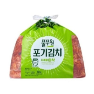 풀무원 사계절 아삭 포기김치 10kg (2개)_이미지