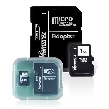 Memorex micro SD travelcard (1GB)_이미지