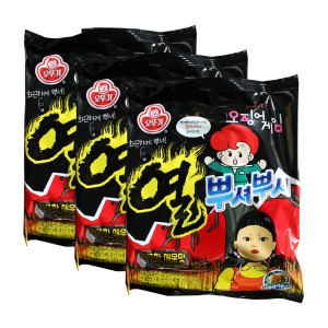 오뚜기 뿌셔뿌셔 화끈한 매운맛 90g (3개)_이미지