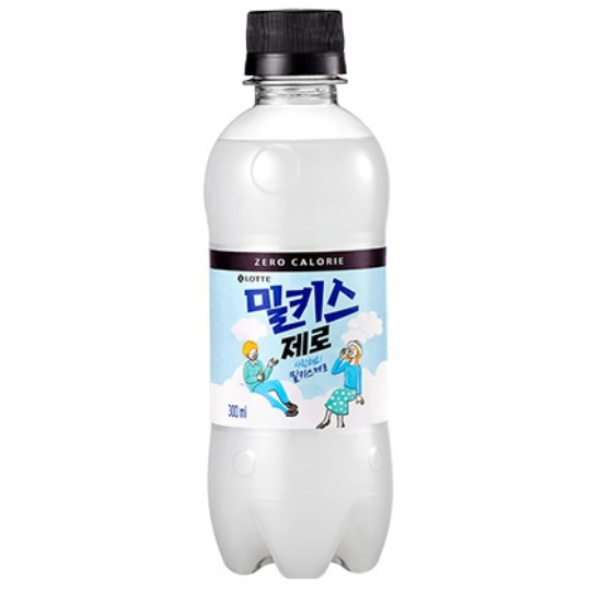 롯데칠성음료 밀키스 제로 300ml (72개)