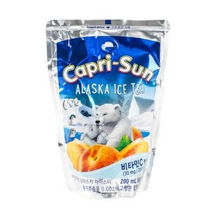 농심 카프리썬 알라스카 아이스티 200ml (10개)_이미지