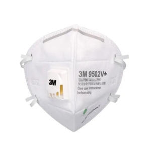접이식 방진마스크 1급 9502V+ 1매 정전기필터