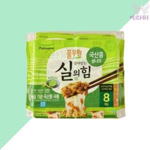 풀무원 살아있는 실의 힘 국산콩 와사비나또 44.5g (8개)_이미지