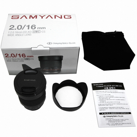 ����ƽ�� 16mm F2 ED AS UMC CS �Ｚ NX��