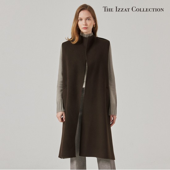 바바패션 더아이잗 컬렉션 캐시미어 플랩 베스트 코트 CLAA0CT31