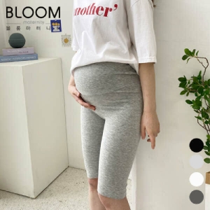 블룸마터니티 블룸마터니티 텐셀 임산부레깅스 5부_이미지