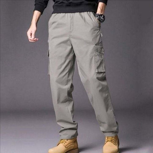 와이드 남성 카고 바지 밀리터리 남자 전술 바지 작업 팬츠 WFLHOWE260208