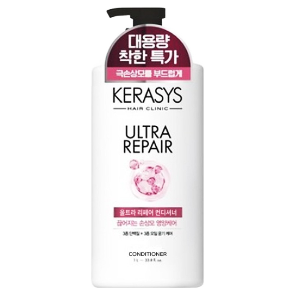 케라시스 울트라 리페어 컨디셔너 끊어지는 손상모 영양케어 1000ml (1개)_이미지