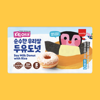 SPC삼립 키키오븐 순수한 우리쌀 두유도넛 200g (3개)_이미지