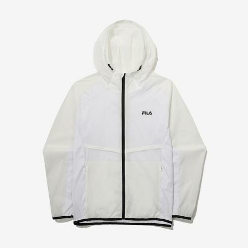 휠라 경량 스트레치 러닝 바람막이 FS2JKG2202M_WHI_이미지