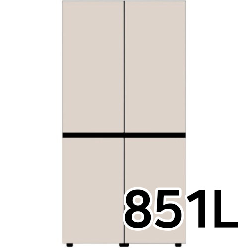 삼성전자 비스포크 새틴 RF85C91P1 (베이지)_이미지