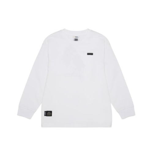 내셔널지오그래픽 키즈 K243UTS810 어드벤처 싱글 티셔츠 WHITE